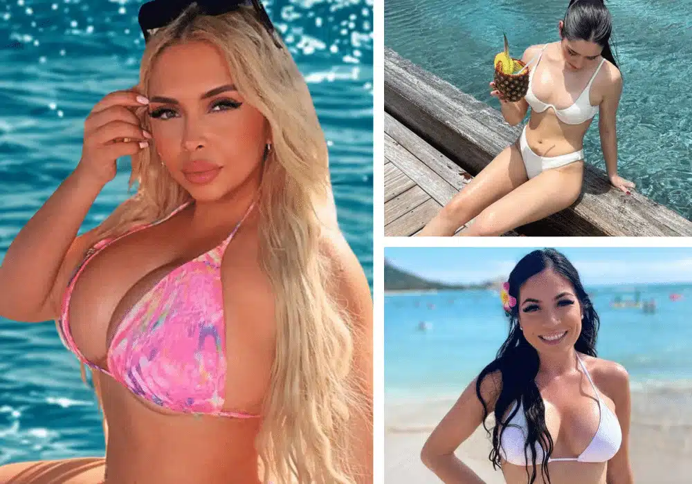 various patients of doctor bedolla after breast enhancement procedures